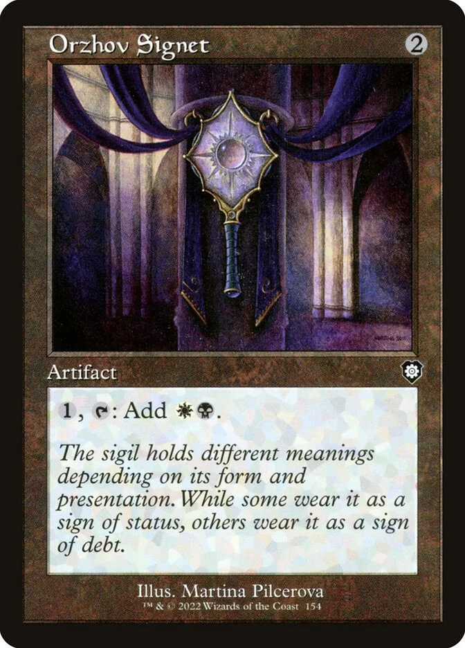 Orzhov Signet 「BRC/154」「EN」