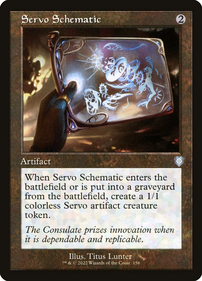 Servo Schematic 「BRC/158」「EN」