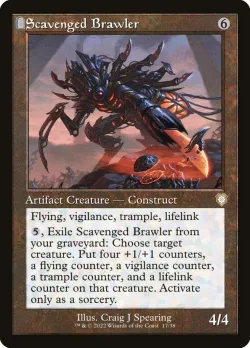 Scavenged Brawler #17 · Magic: The Gathering