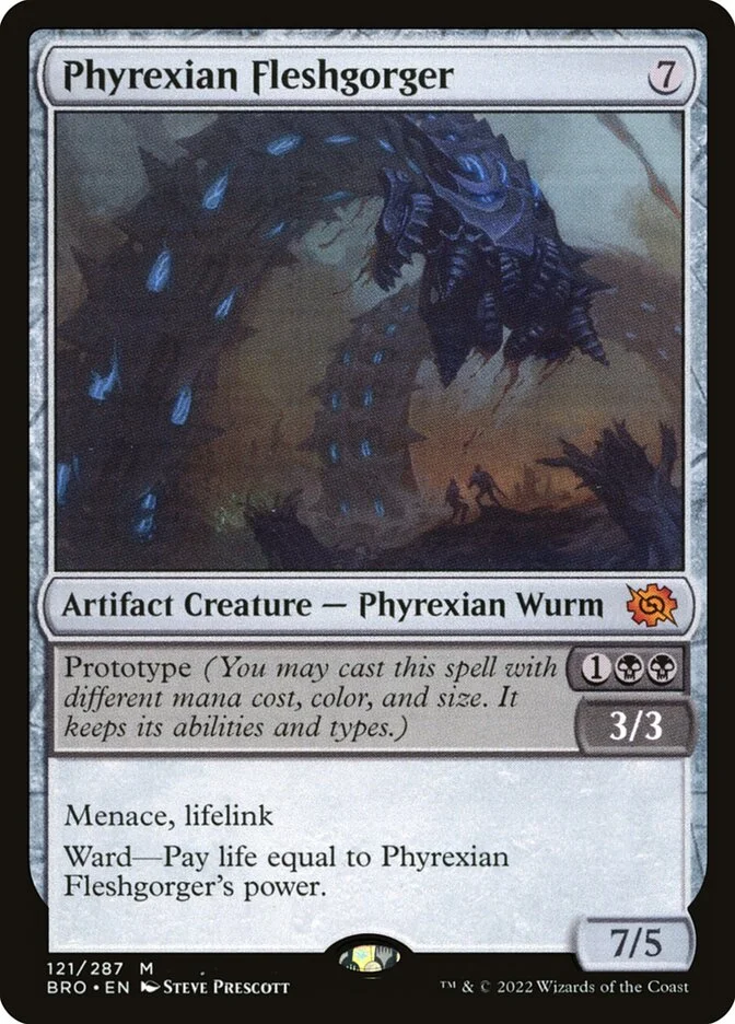 Phyrexian Fleshgorger 「BRO/121」「EN」