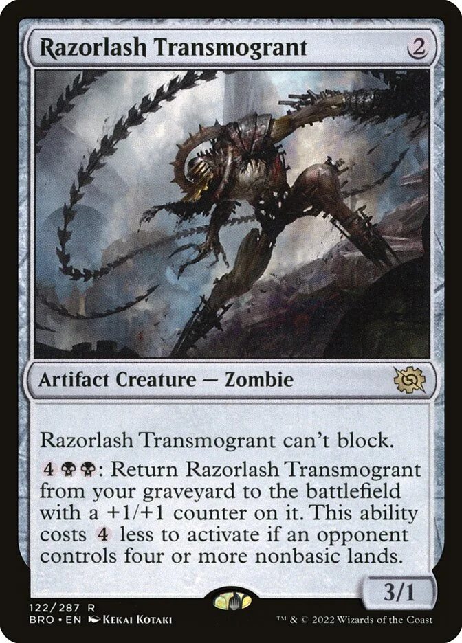 Razorlash Transmogrant 「BRO/122」「EN」