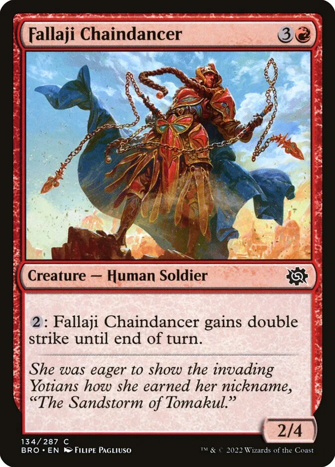 Fallaji Chaindancer 「BRO/134」「EN」