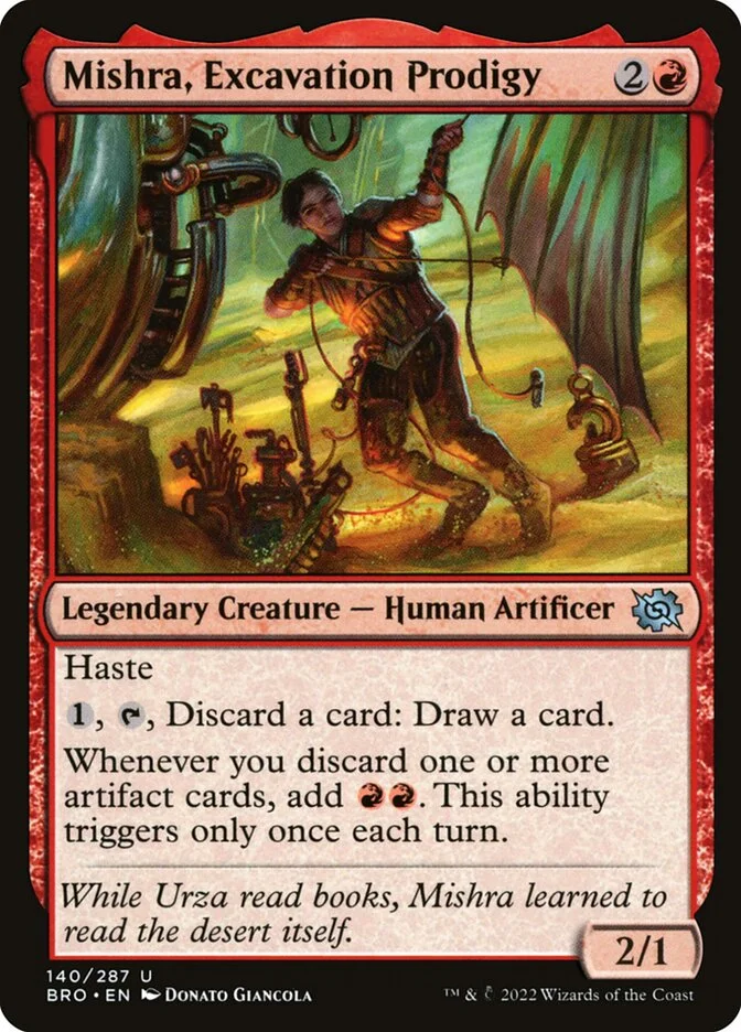 Mishra, Excavation Prodigy 「BRO/140」「EN」