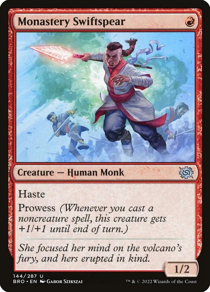 Monastery Swiftspear 「BRO/144」「EN」