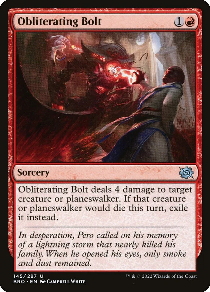Obliterating Bolt 「BRO/145」「EN」