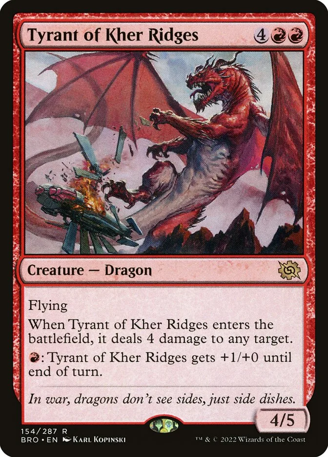 Tyrant of Kher Ridges 「BRO/154」「EN」