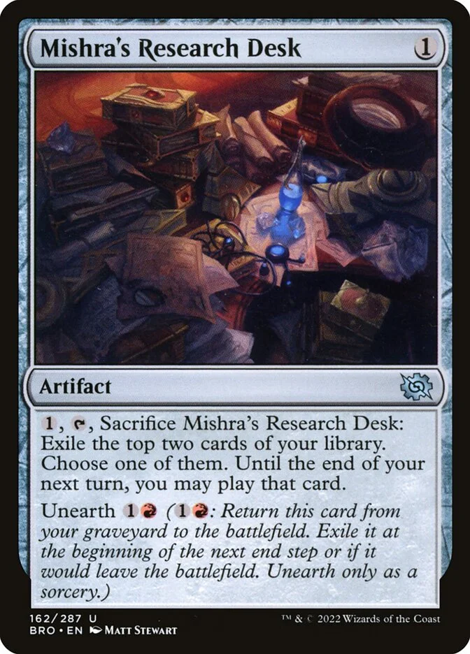 Mishra's Research Desk 「BRO/162」「EN」