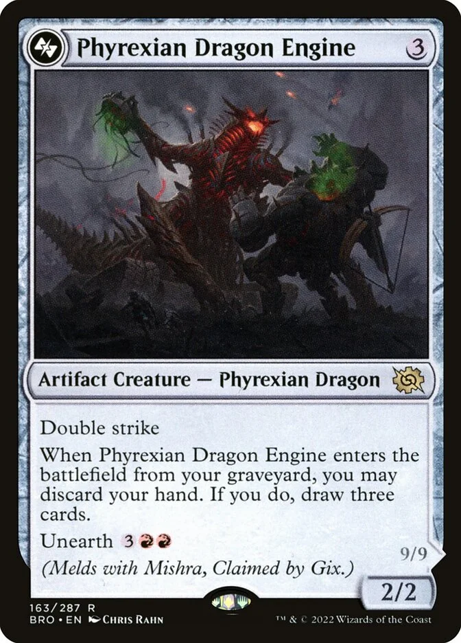 Phyrexian Dragon Engine 「BRO/163」「EN」
