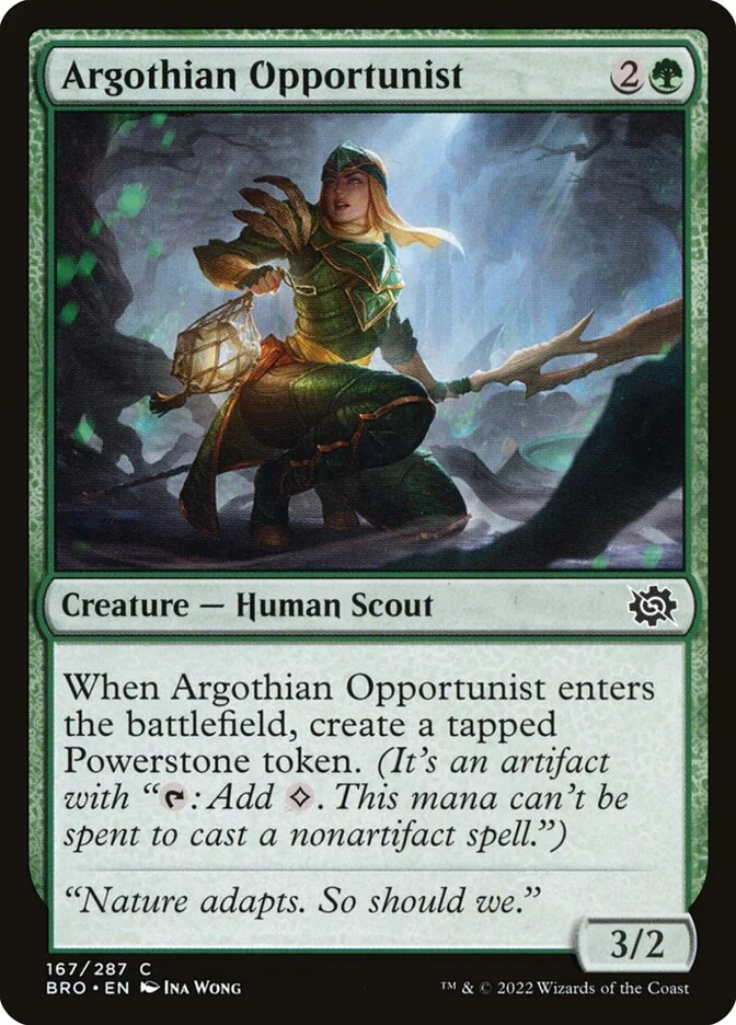 Argothian Opportunist 「BRO/167」「EN」