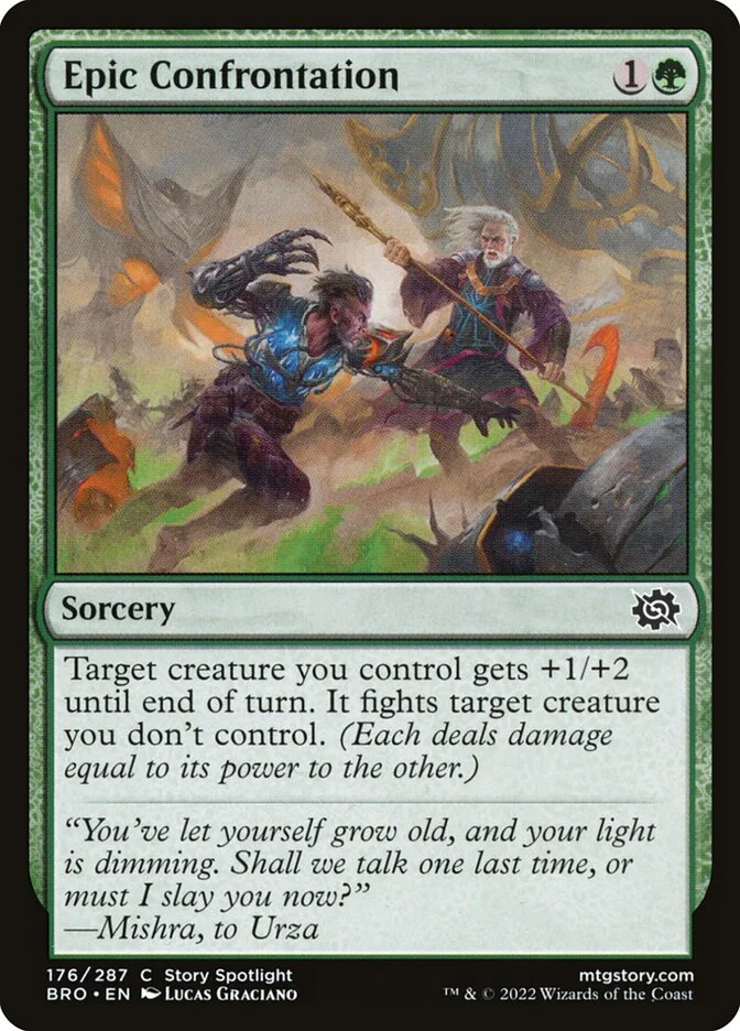 Epic Confrontation 「BRO/176」「EN」