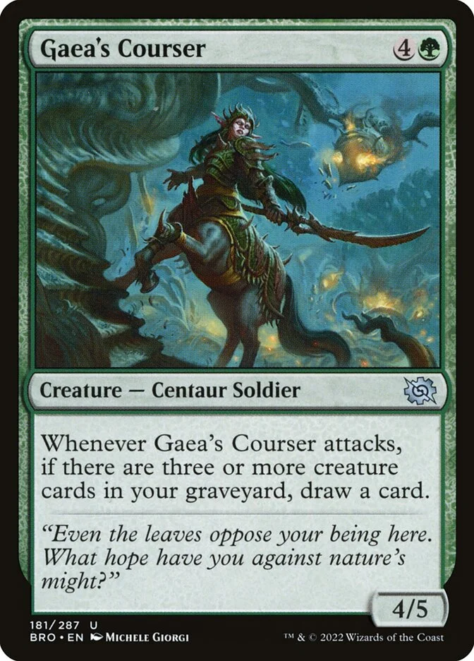 Gaea's Courser 「BRO/181」「EN」