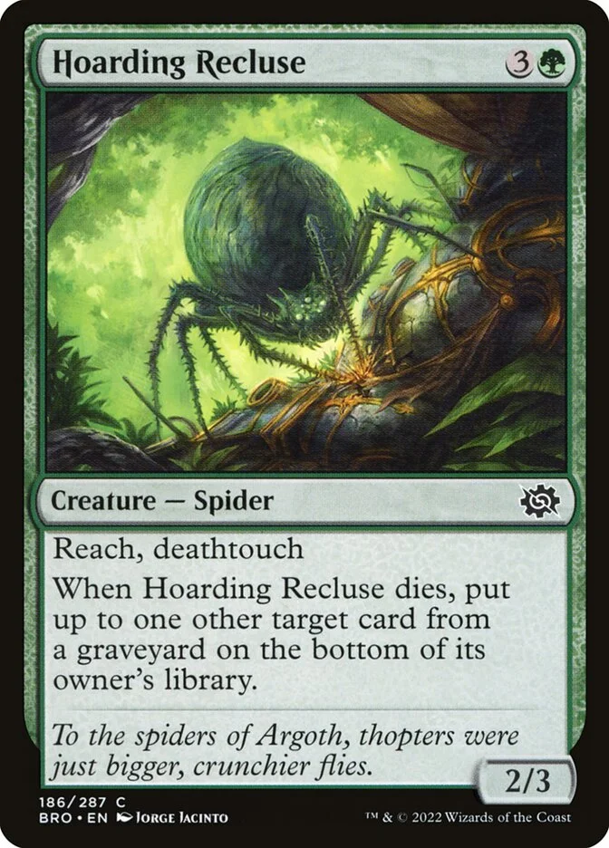 Hoarding Recluse 「BRO/186」「EN」