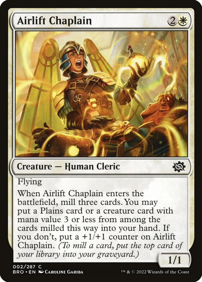Airlift Chaplain 「BRO/2」「EN」