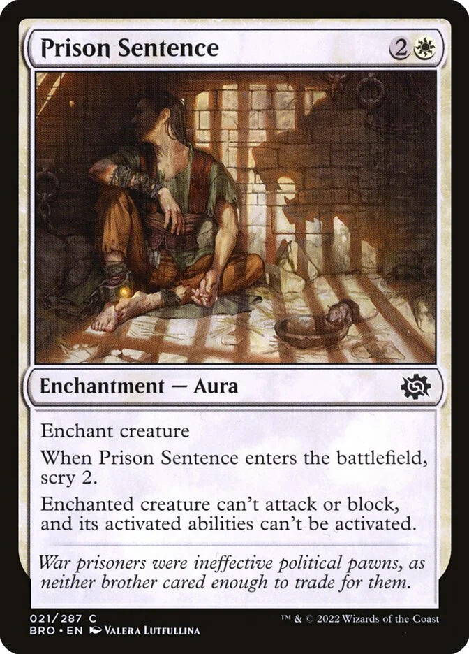 Prison Sentence 「BRO/21」「EN」