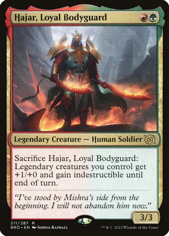 Hajar, Loyal Bodyguard 「BRO/211」「EN」