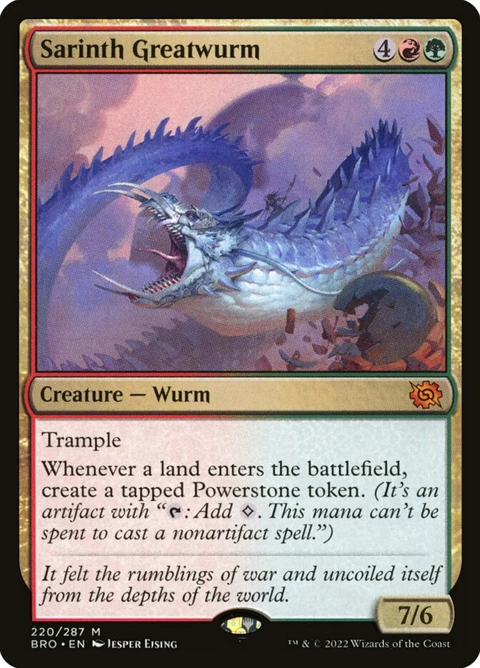 Sarinth Greatwurm 「BRO/220」「EN」