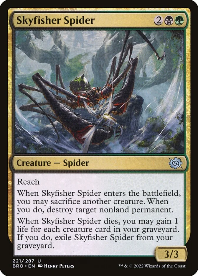 Skyfisher Spider 「BRO/221」「EN」