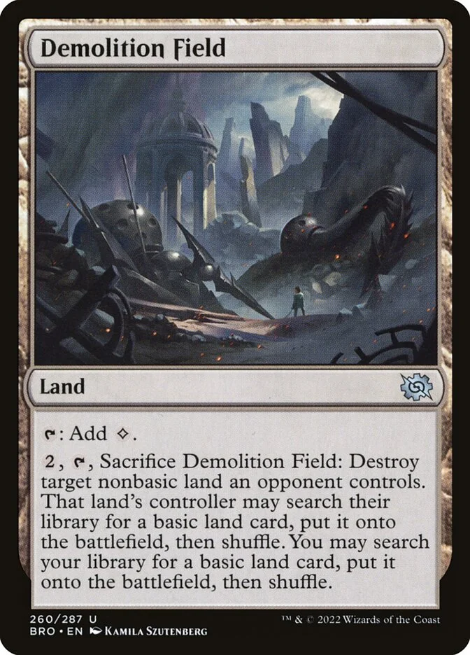 Demolition Field 「BRO/260」「EN」