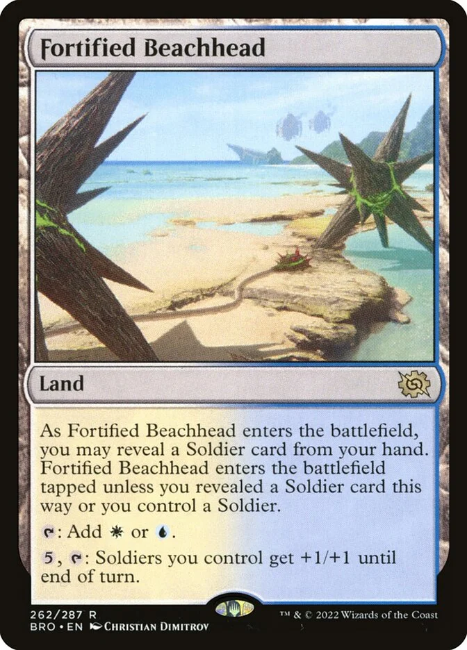 Fortified Beachhead 「BRO/262」「EN」