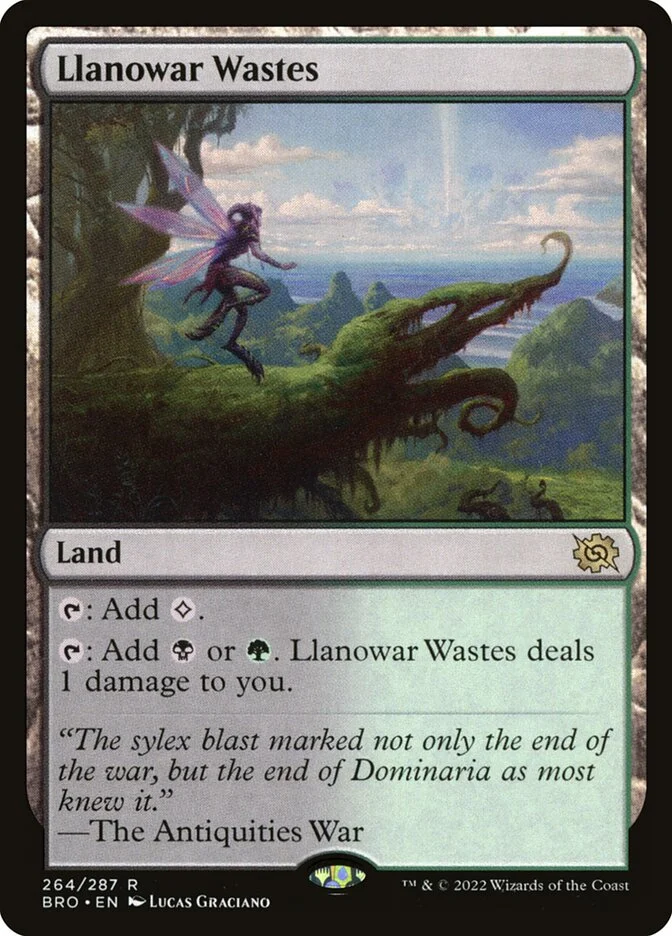 Llanowar Wastes 「BRO/264」「EN」