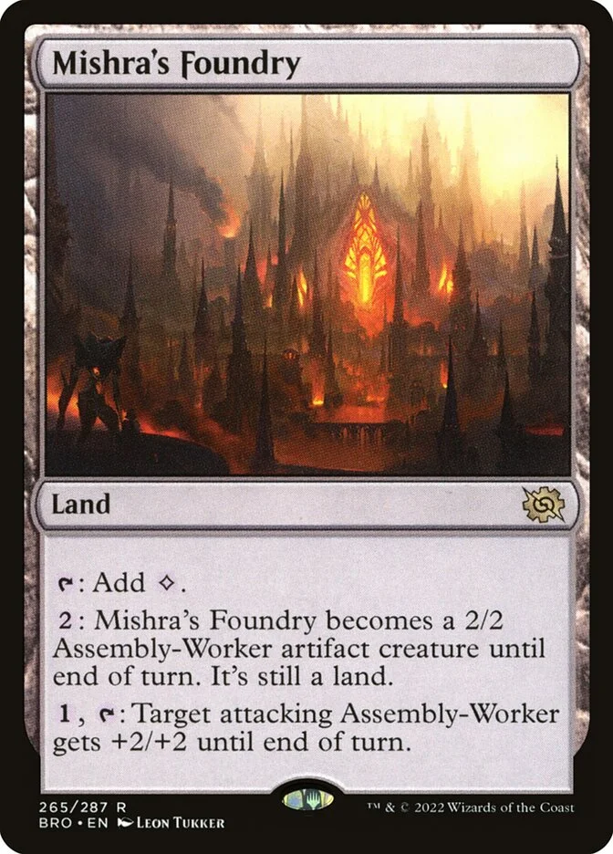 Mishra's Foundry 「BRO/265」「EN」