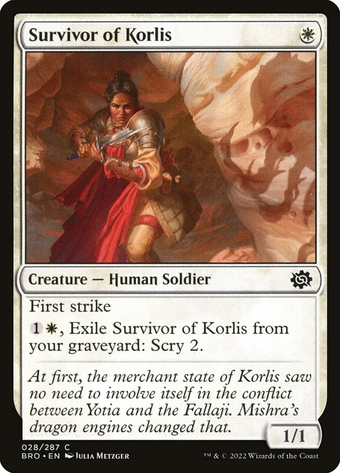 Survivor of Korlis 「BRO/28」「EN」