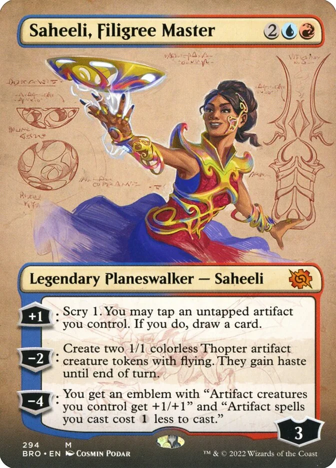 Saheeli, Filigree Master 「BRO/294」「EN」