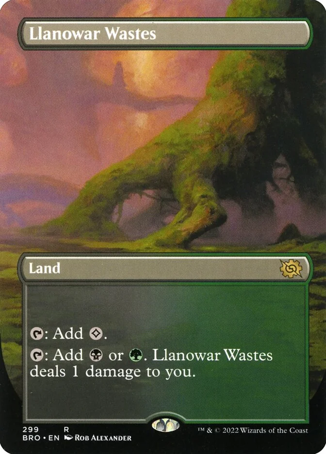 Llanowar Wastes 「BRO/299」「EN」