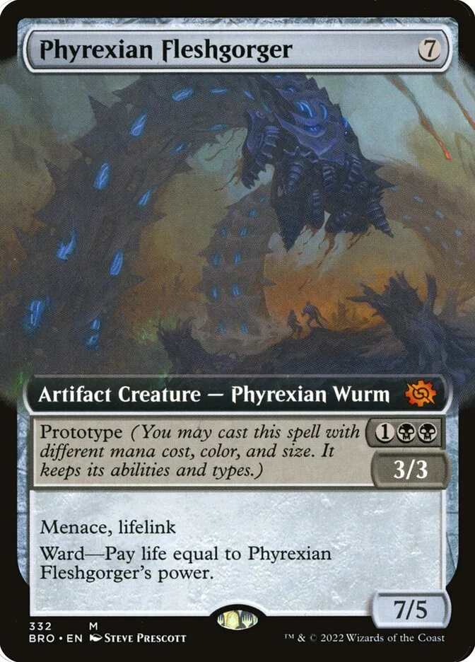 Phyrexian Fleshgorger 「BRO/332」「EN」