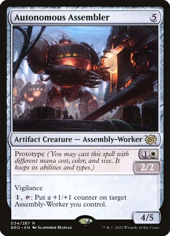 Autonomous Assembler 「BRO/34」「EN」