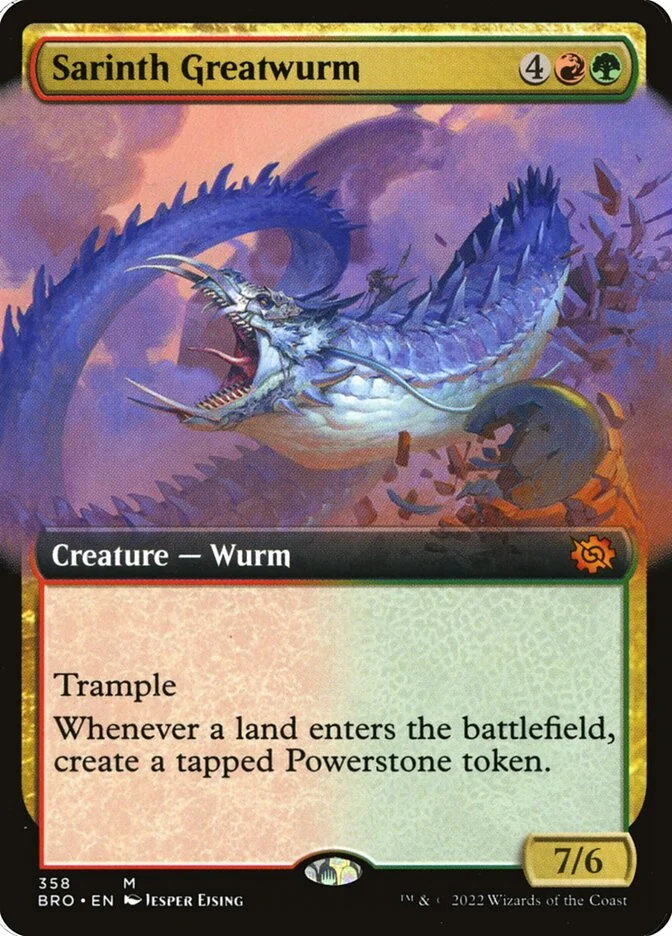 Sarinth Greatwurm 「BRO/358」「EN」