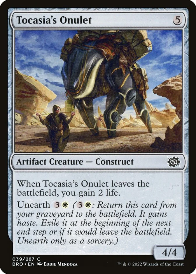 Tocasia's Onulet 「BRO/39」「EN」