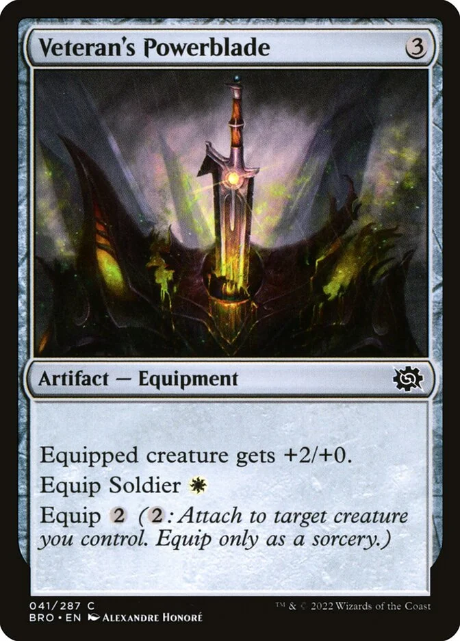 Veteran's Powerblade 「BRO/41」「EN」