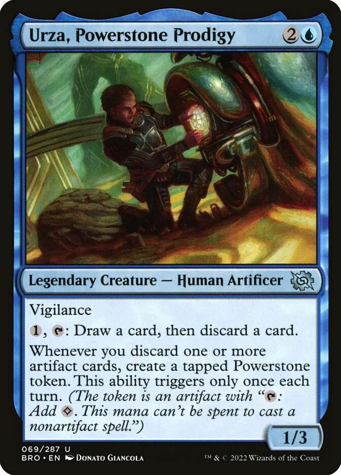 Urza, Powerstone Prodigy 「BRO/69」「EN」