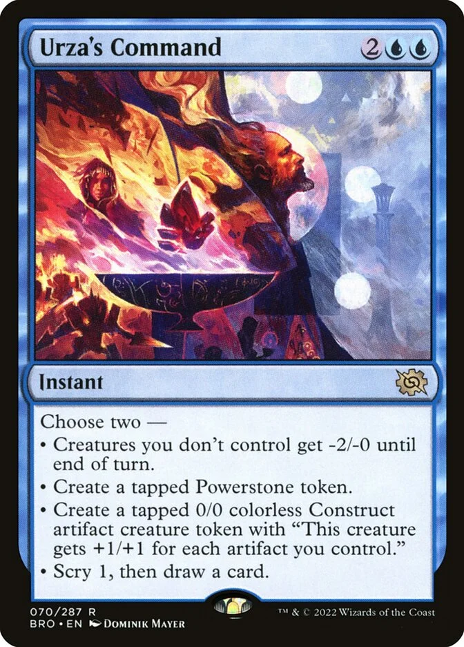 Urza's Command 「BRO/70」「EN」