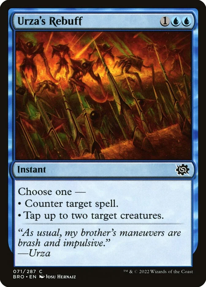 Urza's Rebuff 「BRO/71」「EN」