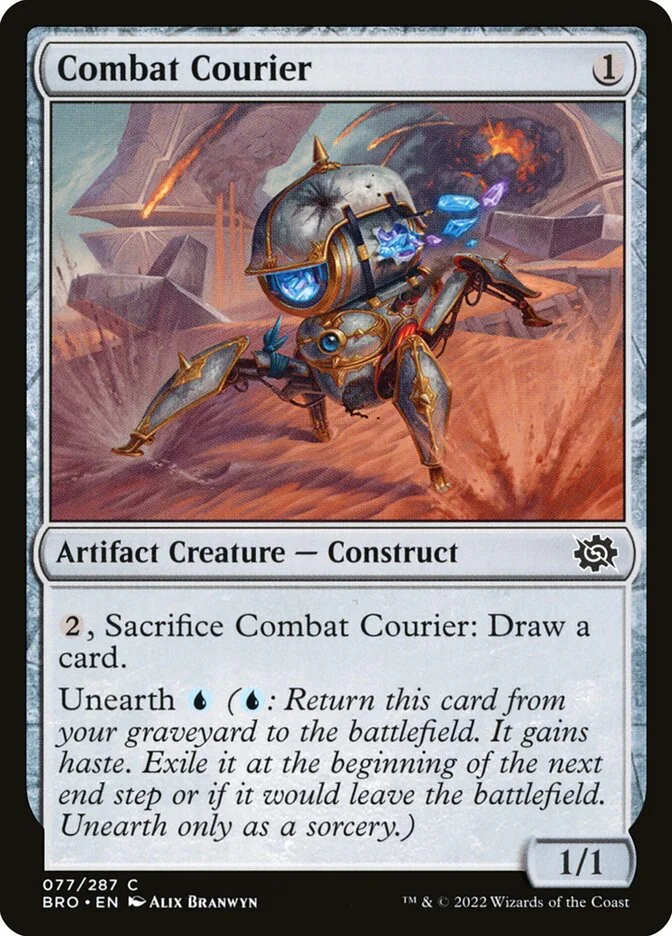 Combat Courier 「BRO/77」「EN」