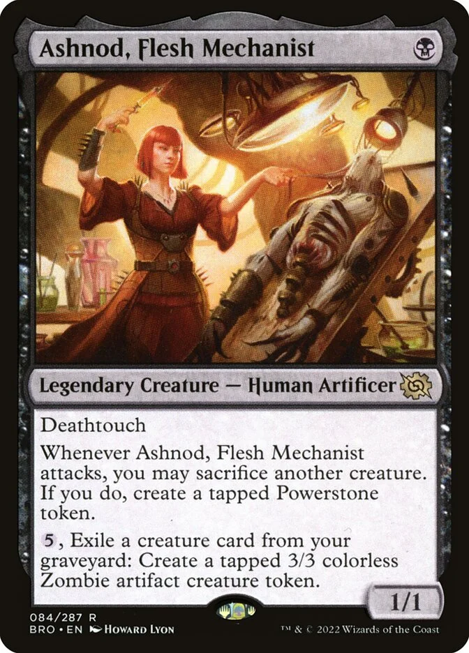 Ashnod, Flesh Mechanist 「BRO/84」「EN」