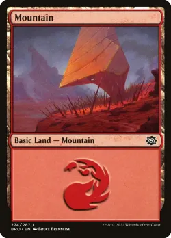 Mountain #274 · Magic: The Gathering