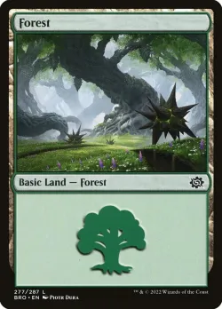 Forest #277 · Magic: The Gathering