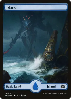 Island #281 · Magic: The Gathering