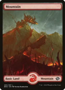 Mountain #285 · Magic: The Gathering