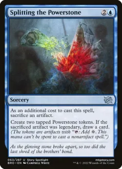 Splitting the Powerstone #63 · Magic: The Gathering