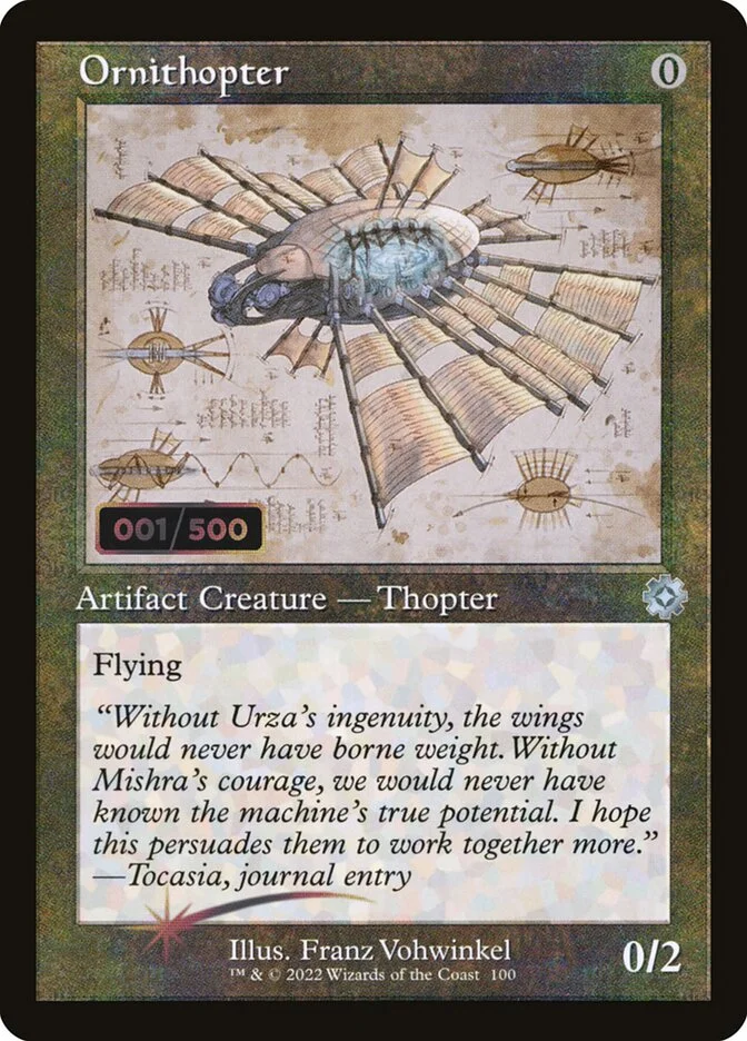 Ornithopter 「BRR/100z」「EN」