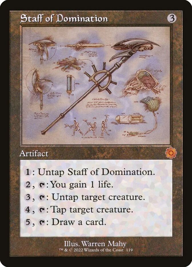 Staff of Domination 「BRR/119」「EN」