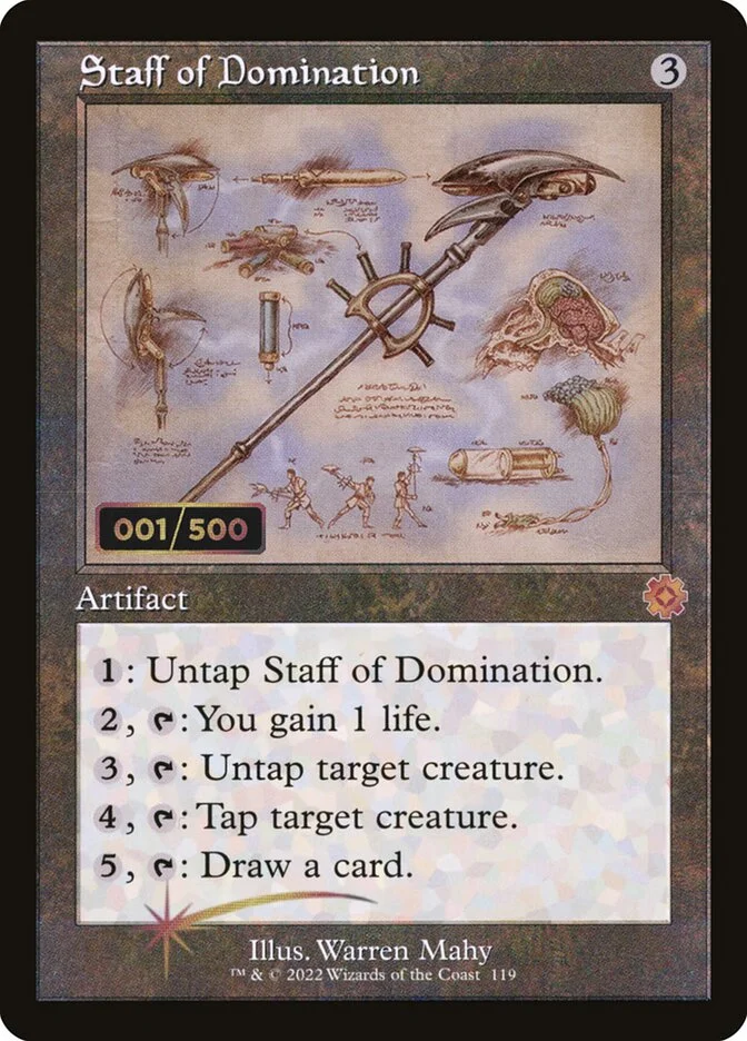 Staff of Domination 「BRR/119z」「EN」
