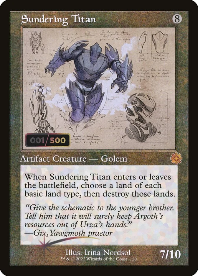 Sundering Titan 「BRR/120z」「EN」