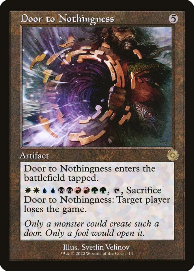 Door to Nothingness 「BRR/14」「EN」