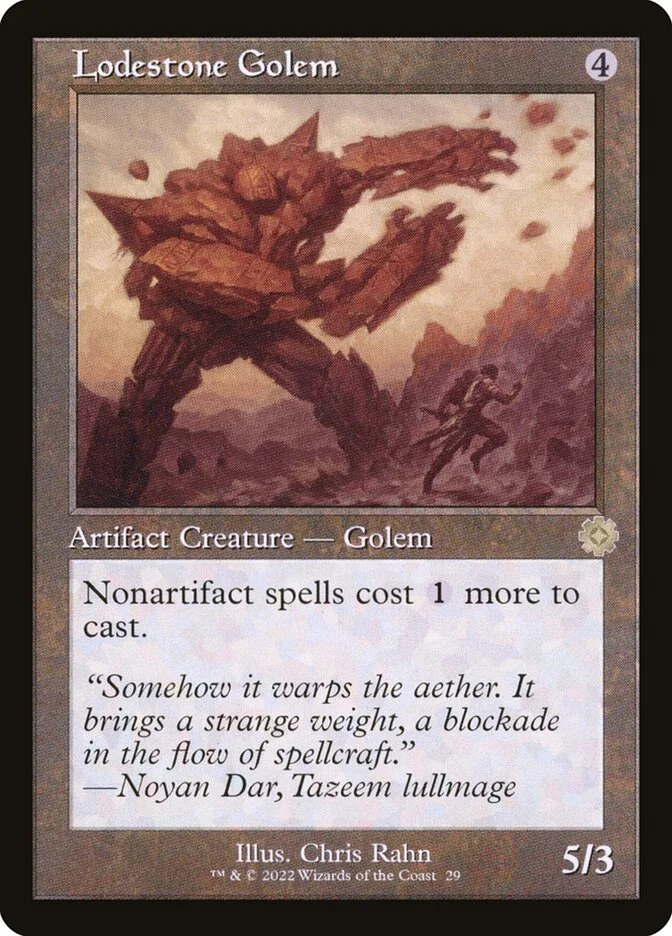 Lodestone Golem 「BRR/29」「EN」