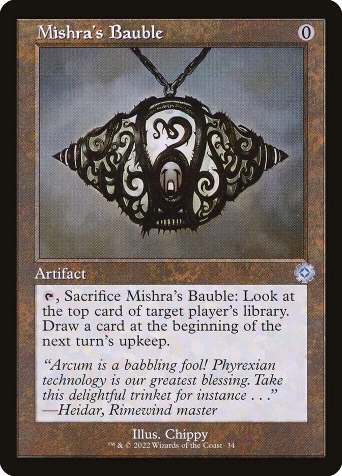 Mishra's Bauble 「BRR/34」「EN」